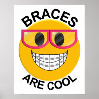 Las Braces Son Posters Dentistas De Pared De Guay 