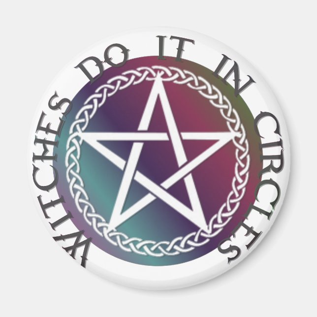 Las brujas lo hacen en círculos alrededor del imán (Frente)