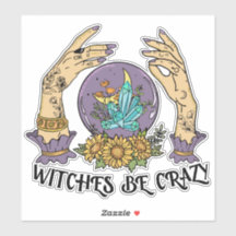Las brujas pueden ser Pegatinas locos