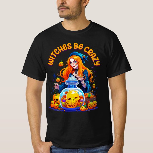 Las brujas son camisetas divertidas de Halloween (Anverso)