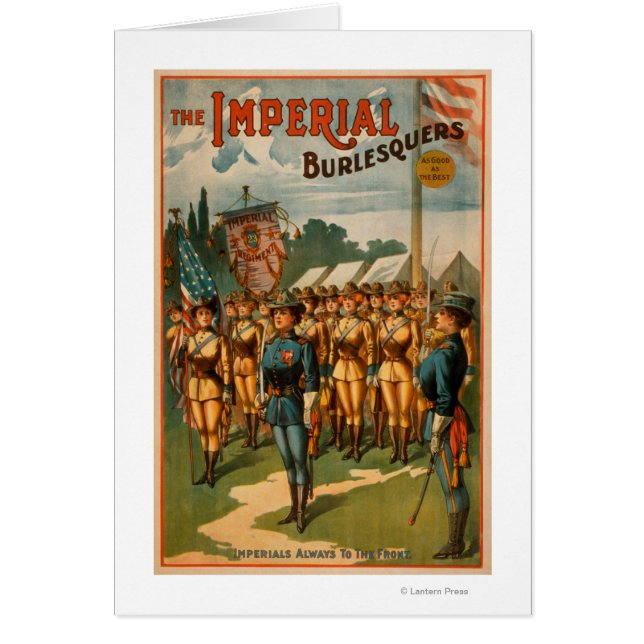 Las burlesqueras imperiales de las mujeres soldado (Frente)