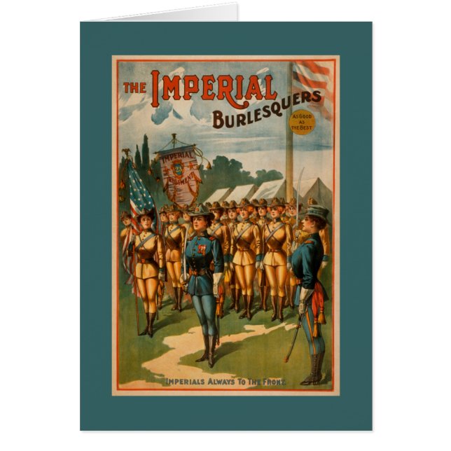 Las burlesqueras imperiales de las mujeres soldado (Frente)