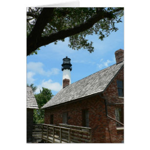 Las cabañas del encargado de faro