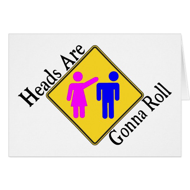 Las cabezas van a rodar (Anverso (Horizontal))