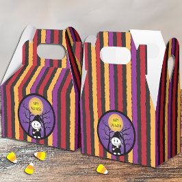 Las cajas de favores de los niños de Halloween