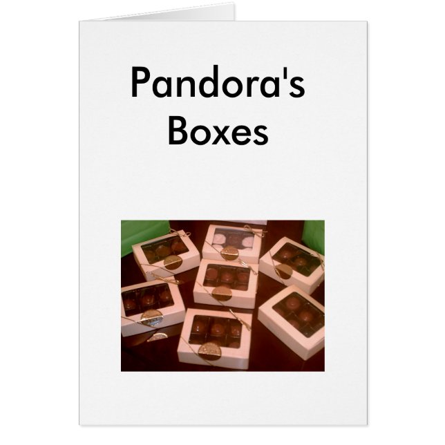 Las cajas de Pandora (Frente)