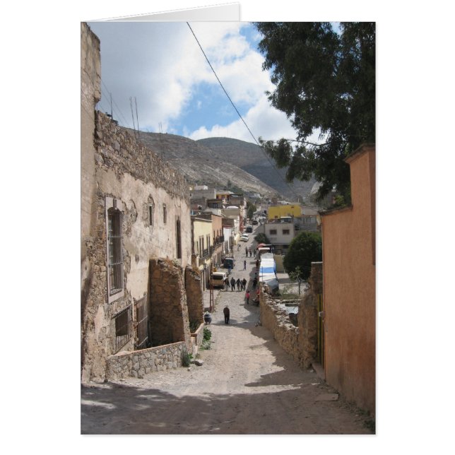 Las calles de Real de Catorce (Frente)