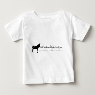 Las camisetas blancas del logotipo del bebé de los