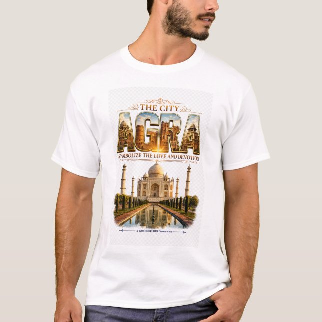 Las camisetas de diseñador "AGRA"  (Anverso)