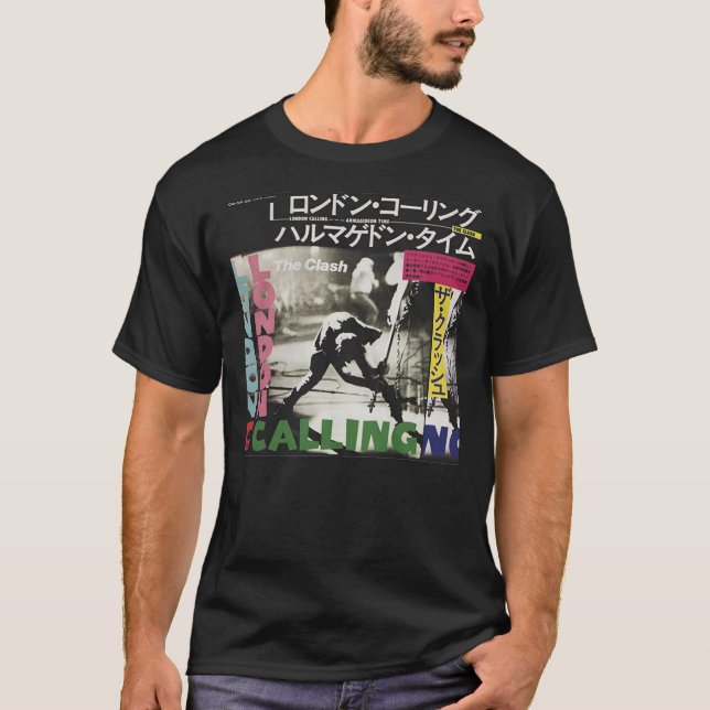 Las camisetas de enfrentamiento en Londres llaman  (Anverso)