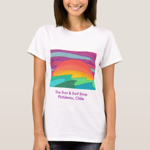Las camisetas de las mujeres de la tienda de la