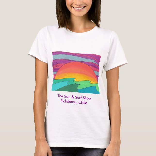 Las camisetas de las mujeres de la tienda de la (Anverso)