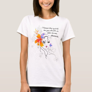 Las camisetas de las mujeres de Namaste
