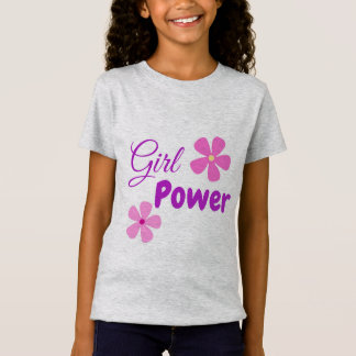 Las camisetas de los chicas del poder del chica