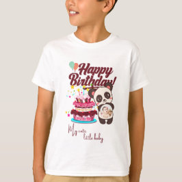 Las camisetas de los chicos de cumpleaños