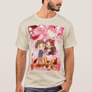 Las camisetas de los hombres se casan conmigo