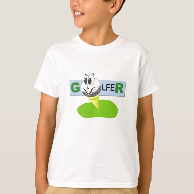 Las camisetas de los muchachos del diseño del (Anverso)