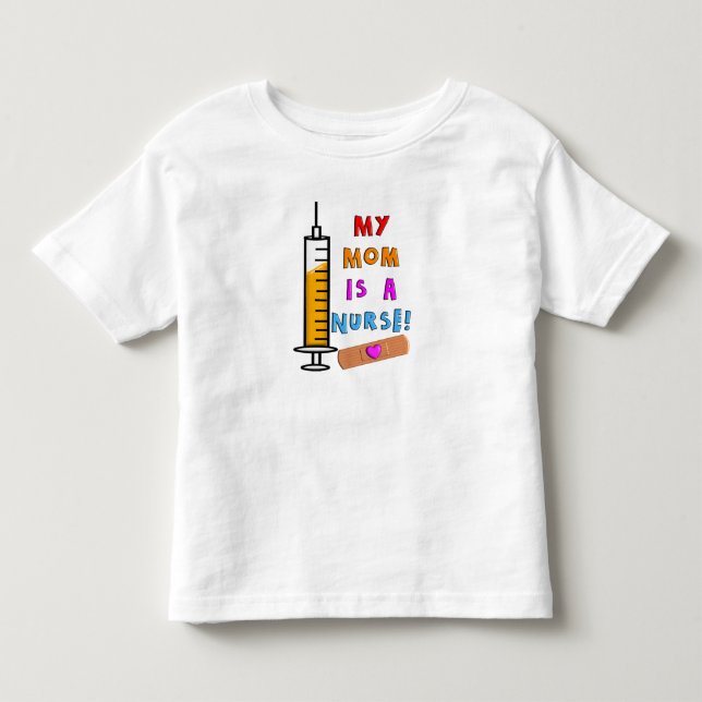 Las camisetas de los niños de la enfermera mi mamá (Anverso)