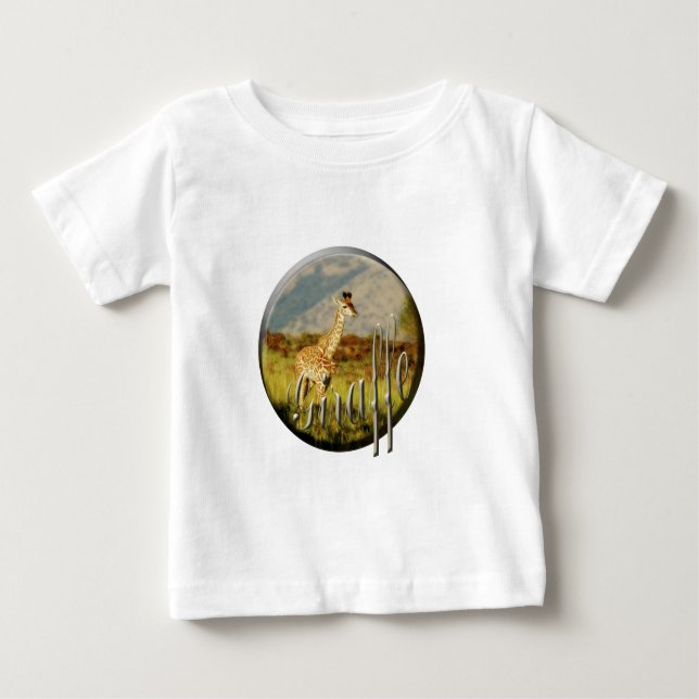 Las camisetas de los niños del safari de la fauna (Anverso)