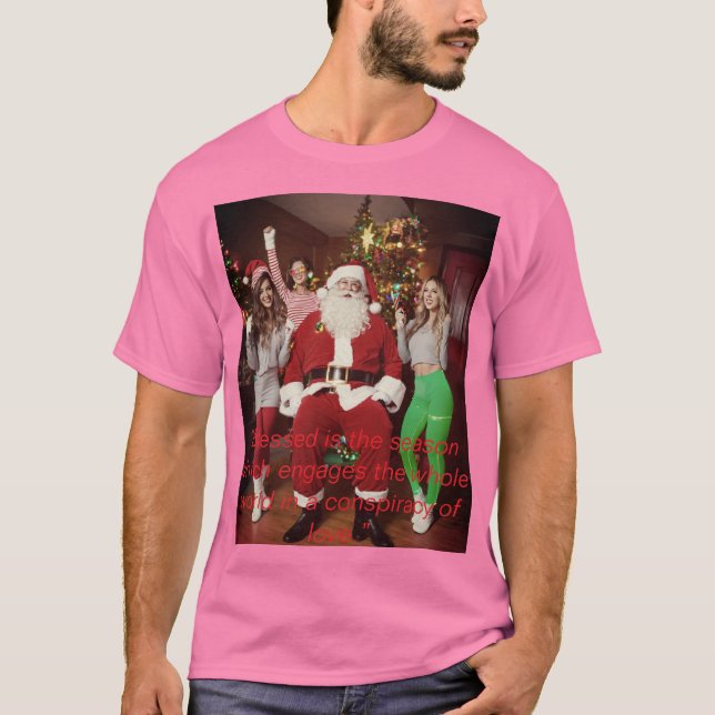 Las camisetas de los principales Navidades de moda (Anverso)