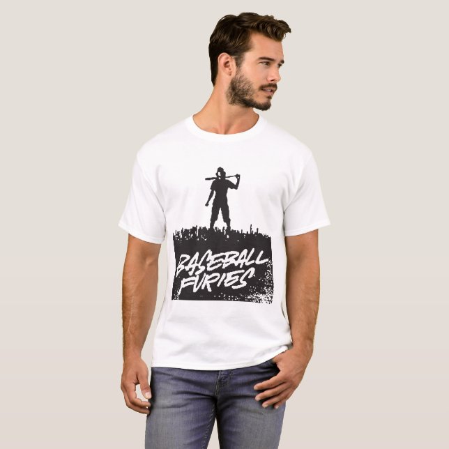 Las camisetas del béisbol de las furias del (Anverso completo)