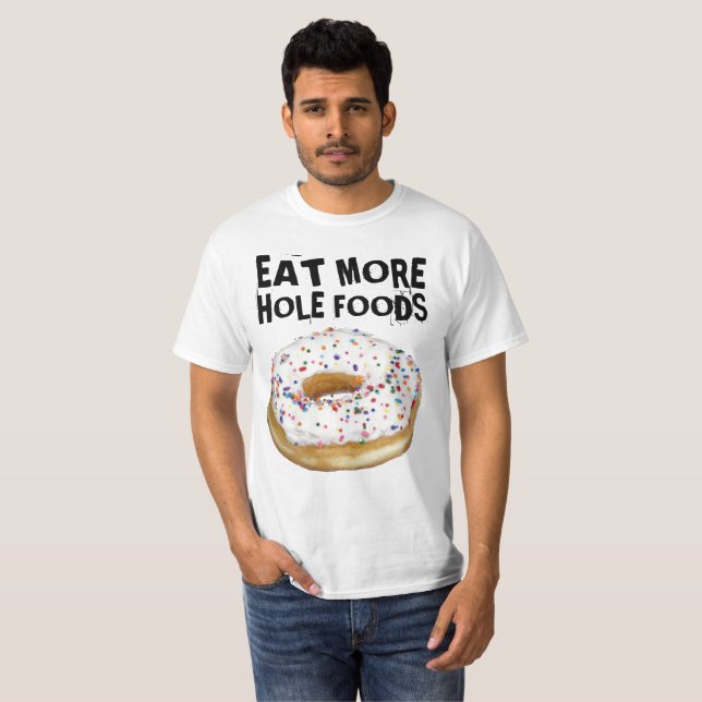 Las camisetas del BUÑUELO, COMEN MÁS COMIDAS del (Anverso completo)