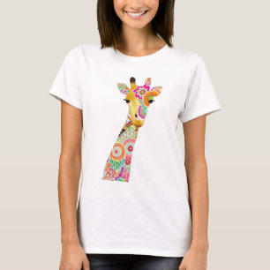 Las camisetas del modelo de las mujeres abstractas
