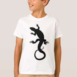 Las camisetas del niño del arte del lagarto y