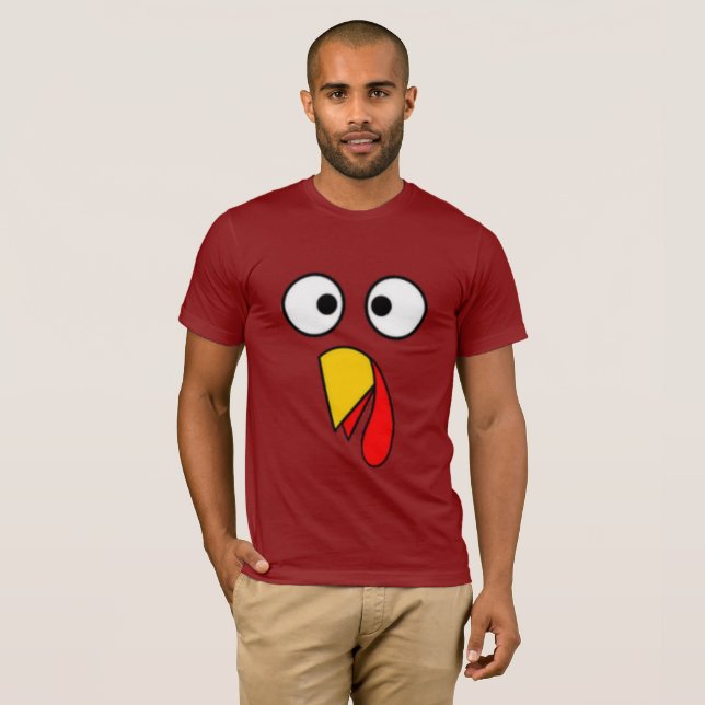Las camisetas el | divertido Turquía de la acción (Anverso completo)