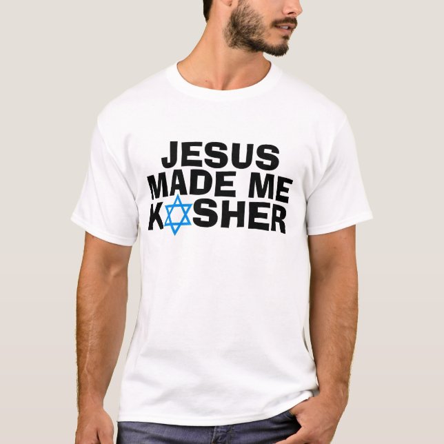 Las camisetas judías mesiánicas, JESÚS me hicieron (Anverso)