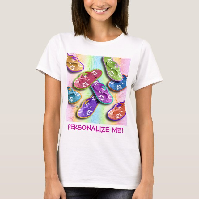 Las camisetas ligeras de las mujeres de los (Anverso)
