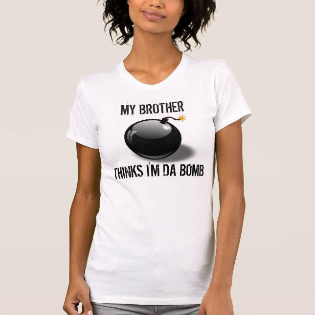 Las camisetas para Brother o la hermana, DA (Anverso)