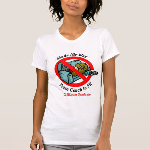 Las camisetas sin mangas del graduado de las