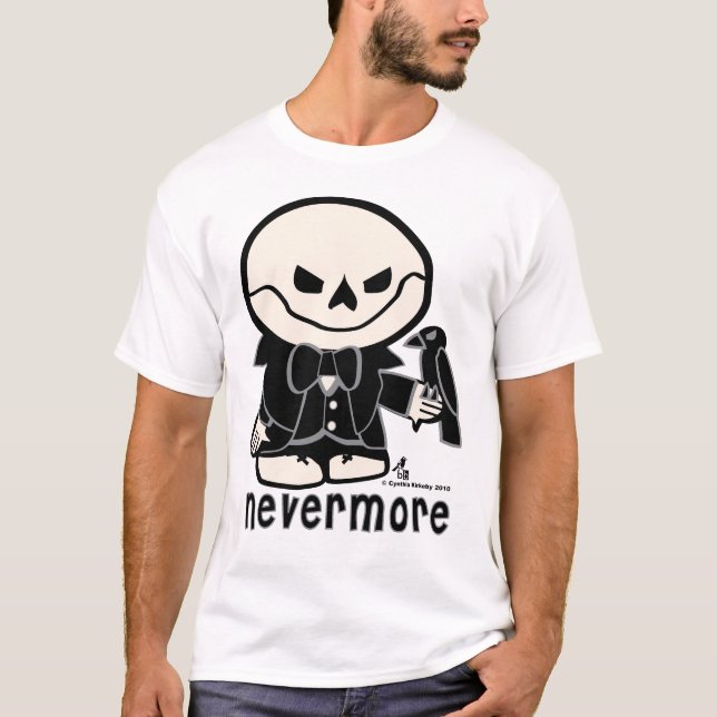 Las camisetas sostenibles de Ed muerto nunca más (Anverso)