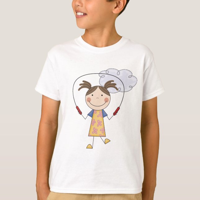 Las camisetas y los regalos de la cuerda de salto (Anverso)