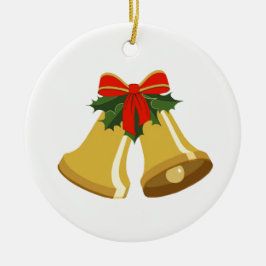 Las campanas resonan el ornamento cerámico