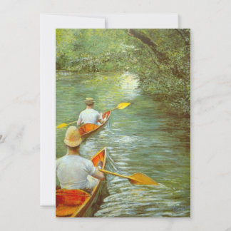 Las canoas, Perissoires de Gustave Caillebotte