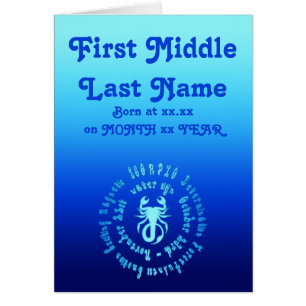 Las características del escorpión personalizan al