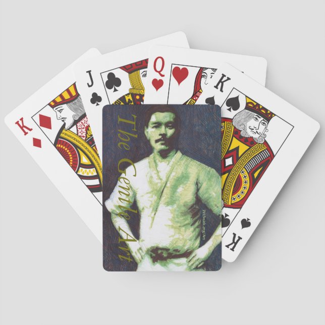 Las cartas de juego de Arte Gentil (Reverso)