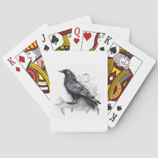 Las cartas de juego de Raven