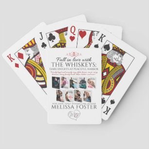 Las cartas de juego de Whiskeys