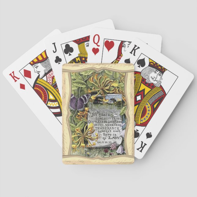Las Cartas De La Fruta Del Espíritu (Reverso)
