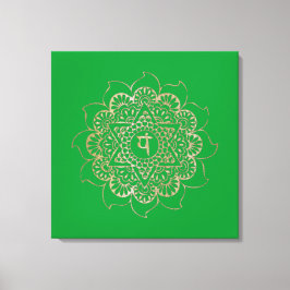 Las Chakras Anahata - Lienzo envuelto