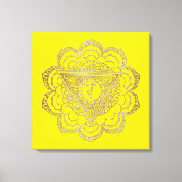 Las Chakras Manipura - Lienzo envuelto