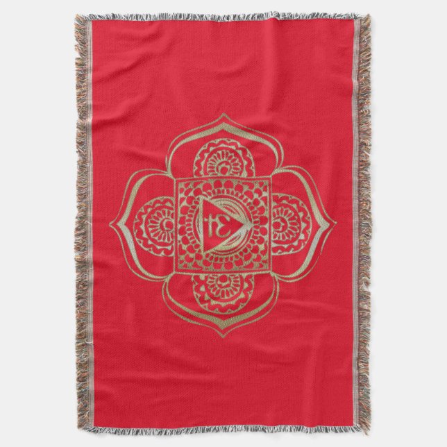 Las Chakras Muladhara - Una manta (Frente vertical)
