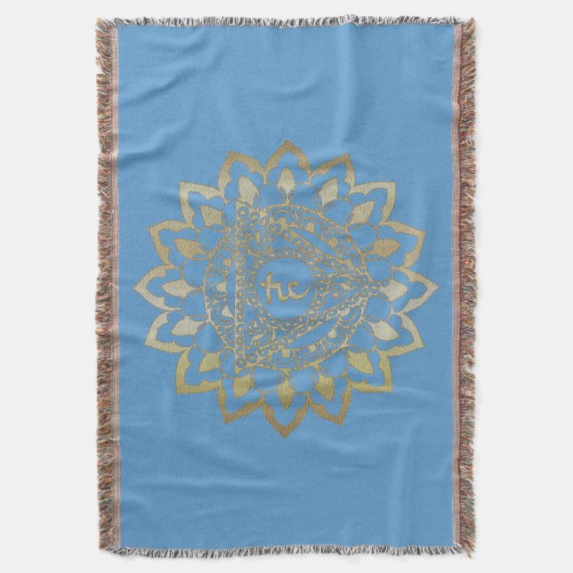 Las Chakras Vishudda - Una manta (Frente vertical)