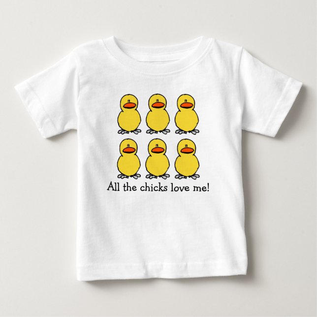Las chicas amarillas adoran la camiseta (Anverso)
