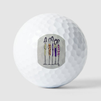 Las Chicas del Vino Pelotas de Golf