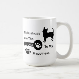 Las chihuahuas son la llave a mi taza de café de