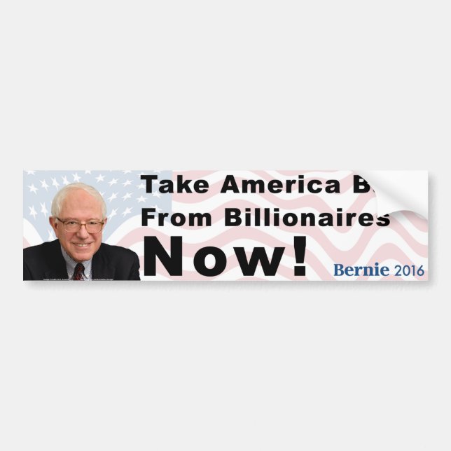 Las chorreadoras de Bernie retiran a la pegatina (Frente)